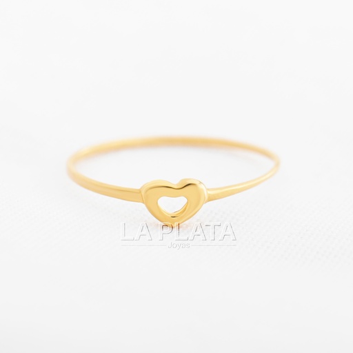 [AN470] ANILLO  CORAZON PEQUEÑO