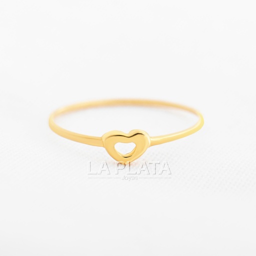 [AN470] ANILLO CORAZON PEQUEÑO