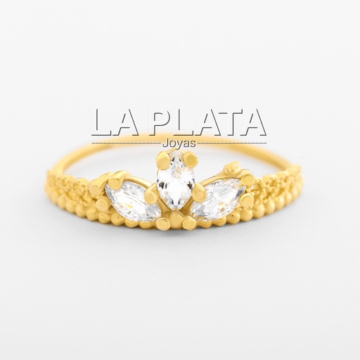 [AN488] ANILLO 3 PRIMAVERAS
