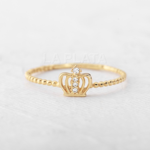 [AN507] ANILLO 15 MINICORONA