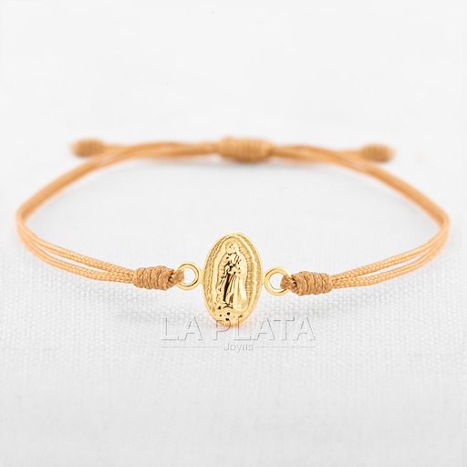 [PH636] PULSERA GUADALUPANA SILUETA MINI