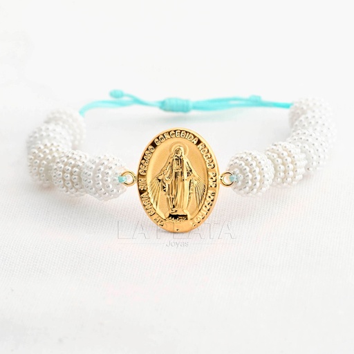 [PH645] PULSERA MILAGROSA GRANDE PSD