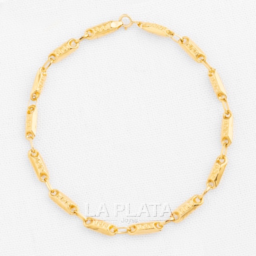 [PN73] PULSERA FORZADA CON BARRA
