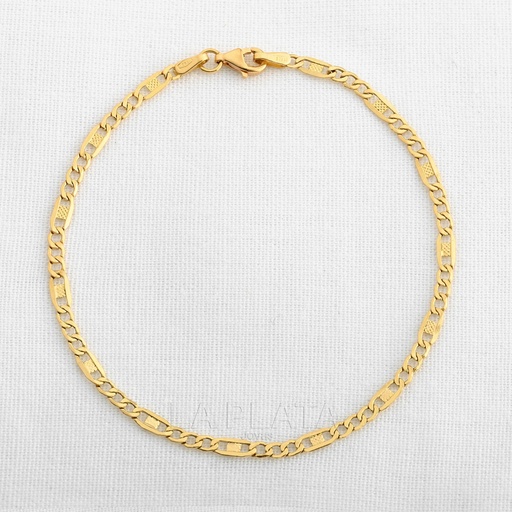 [PI39] PULSERA ESLABONE ALTERNOS