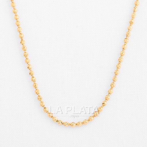 [CN10] CADENA DE BALINES DIAMANTADOS