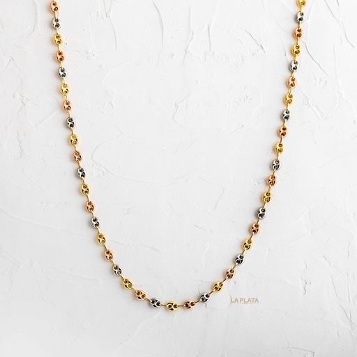 [CN08] CADENA TRES OROS CALIBRE #4