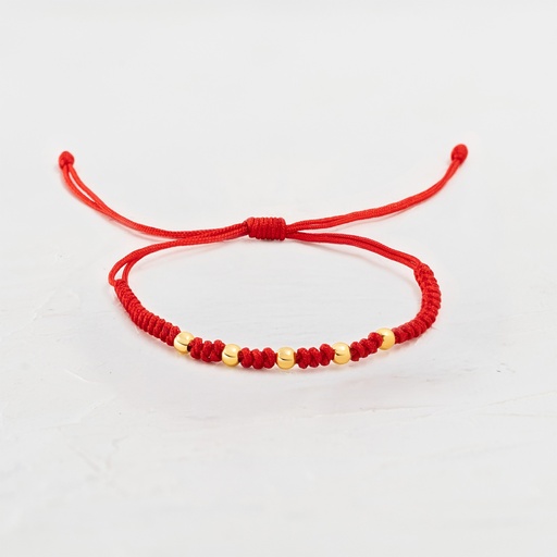 PULSERA CON 5 BALINES