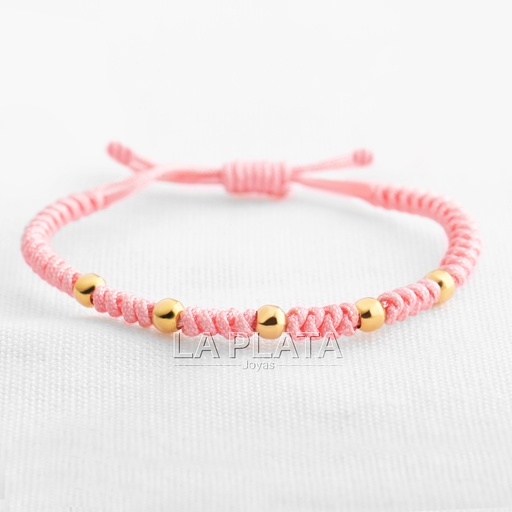 PULSERA CON 5 BALINES