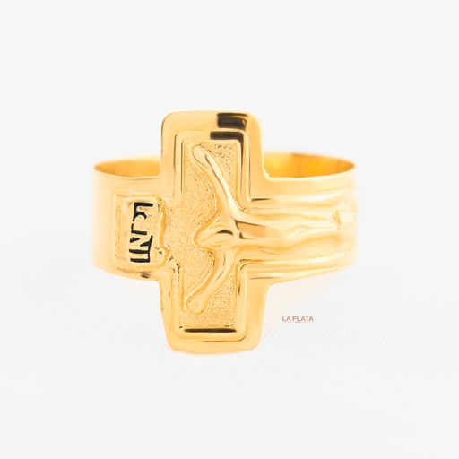 ANILLO HOMBRE DE CRUZ