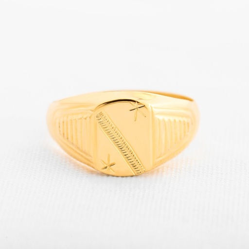 ANILLO HOMBRE DOS ESTRELLAS