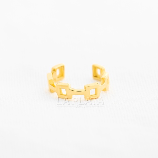 [PIR60] EAR CUFF ESLABON