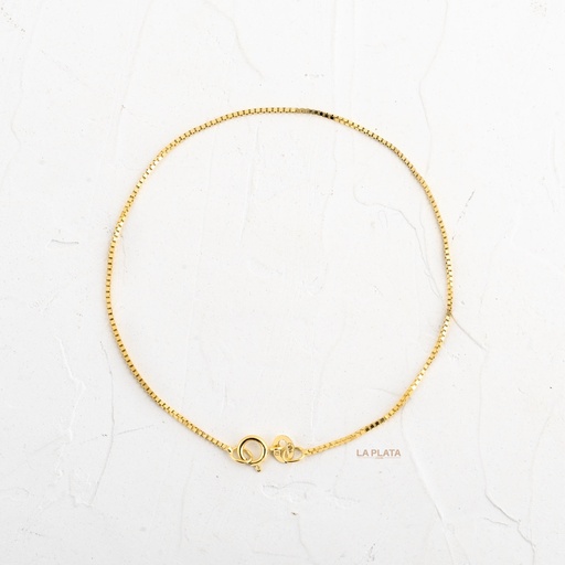 [PI46] PULSERA ITALIANA TEJIDO VENECIANA