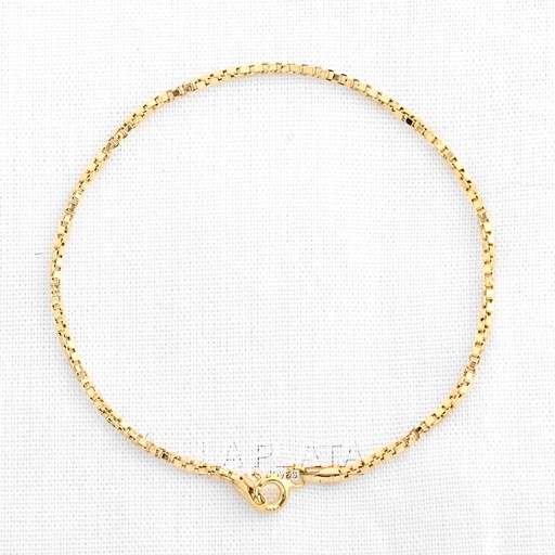 [PI46] PULSERA ITALIANA TEJIDO VENECIANA
