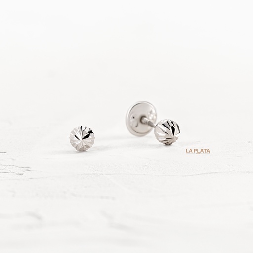 Topos Diamantados Oro Blanco