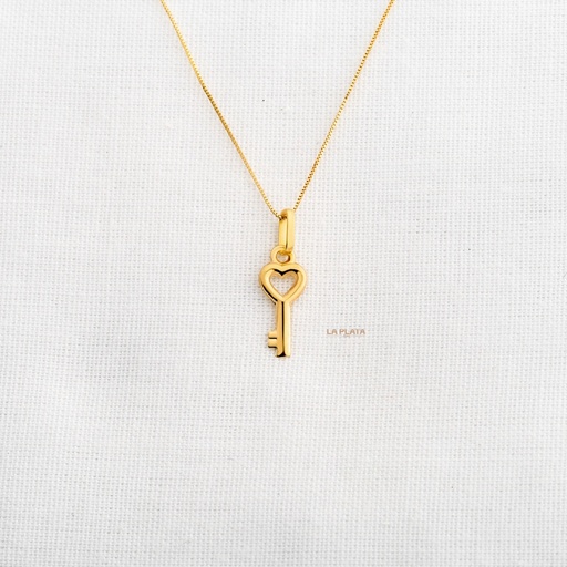 [DN948] DIJE LLAVE CORAZON