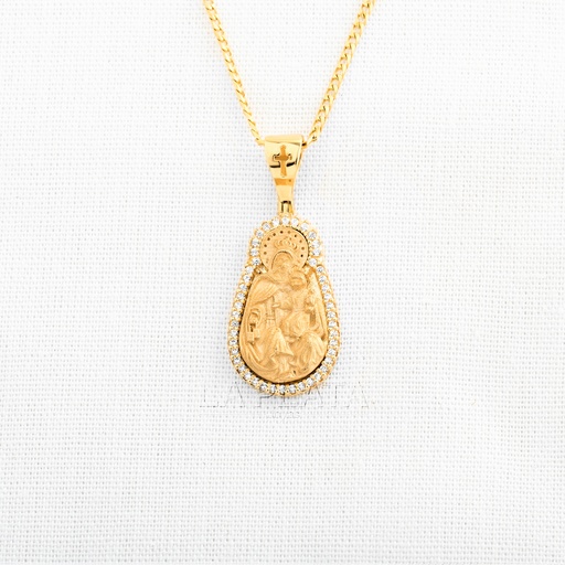 DIJE VIRGEN DEL CARMEN EFECTO ARENA