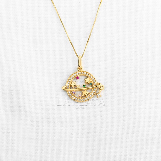 [DN1068] DIJE PLANET WITH STARS CHARM