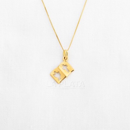 [DN823] DIJE CRUZ Y PALOMA