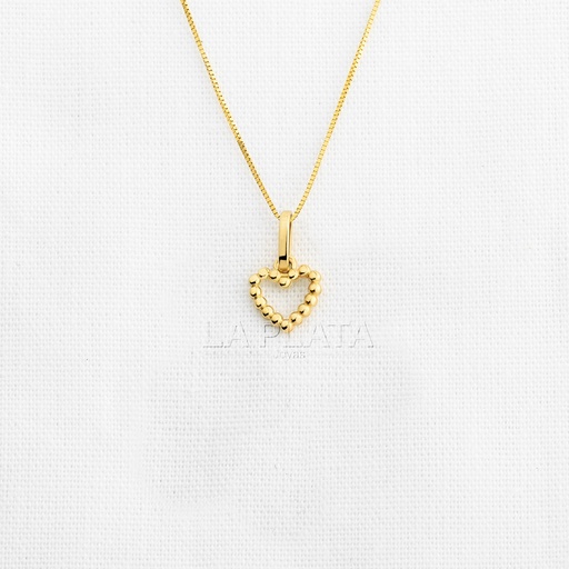[DN1122] DIJE CORAZON RANURADA MD