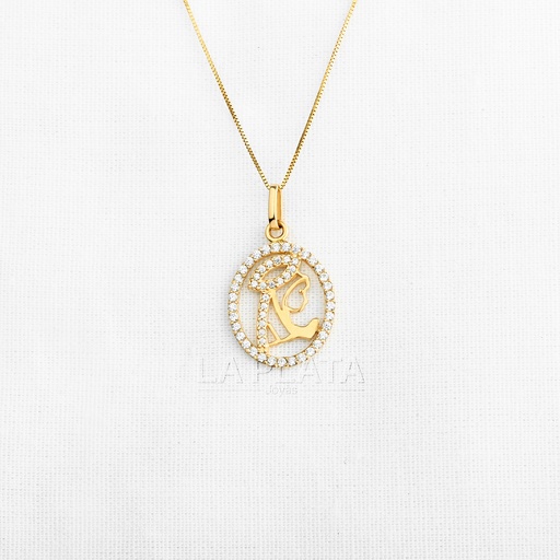 [DN952] DIJE VIRGEN CIRCONADA