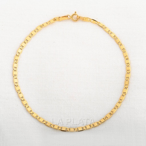 PULSERA ITALIANA PLANA GRS