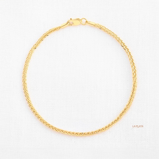 [PI09] PULSERA ITALIANA AROS ENTRELAZADOS