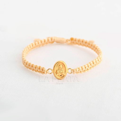 [PH150] PULSERA SAGRADO CORAZON DOBLE FAZ
