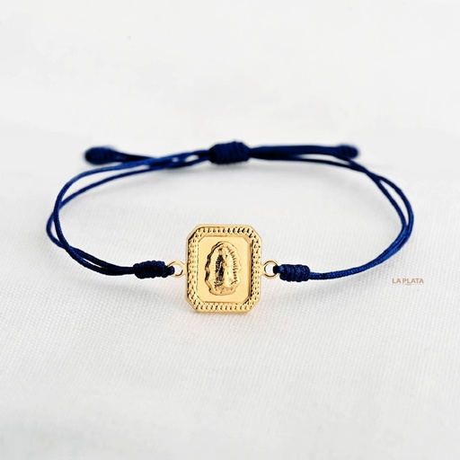 [PH899] PULSERA GUADALUPE PLANA