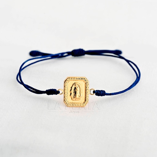 [PH899] PULSERA GUADALUPLE PLANA