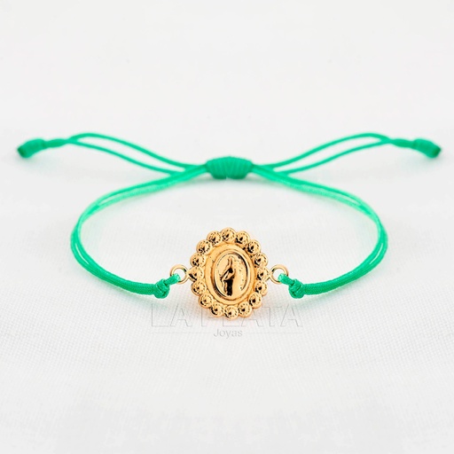 [PH903] PULSERA VIRGEN MARIA AUXILIADORA PLANA