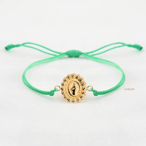 [PH903] PULSERA VIRGEN MARIA AUXILIADORA PLANA