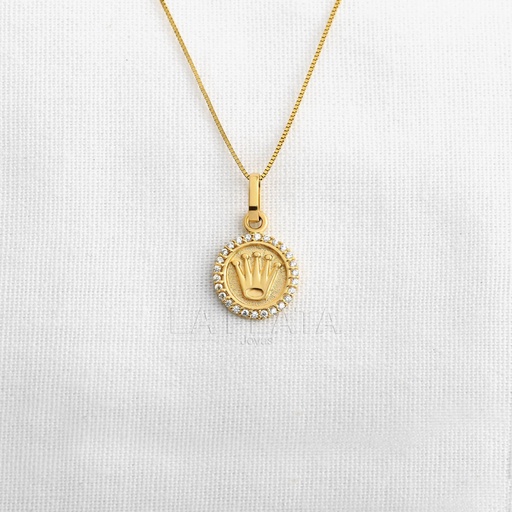 [DN1167] DIJE CORONA CIRCONADO