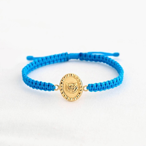 PULSERA BUHO CON RELIEVE