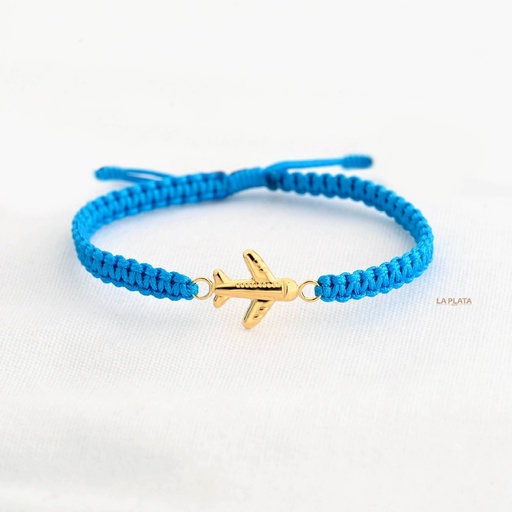 [PH702] PULSERA AVION HUECO