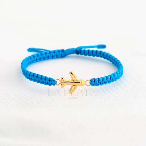 [PH702] PULSERA AVION HUECO