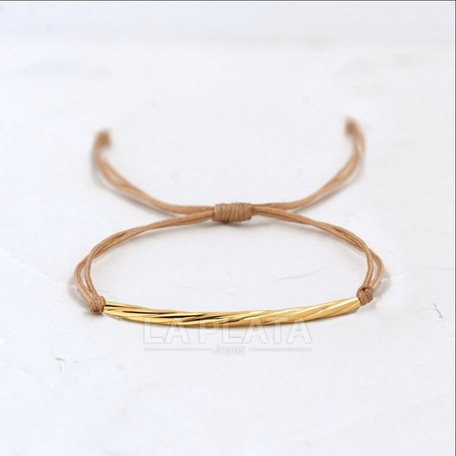 [PH865] PULSERA BARRA MELCOCHA