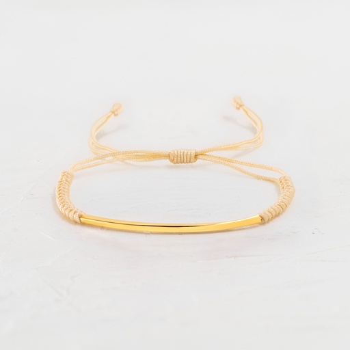[PH866] PULSERA BARRA SEMI ESPIRAL