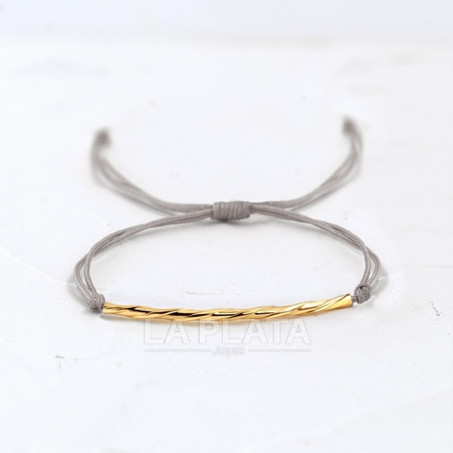 [PH726] PULSERA BARRA ESPIRAL