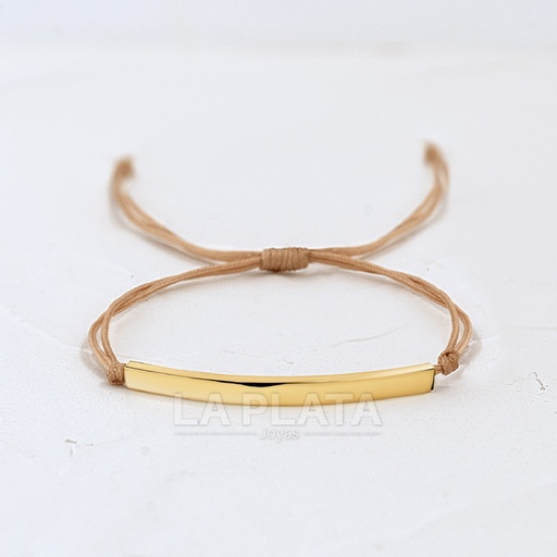 [PH925] PULSERA BARRA PLANA GRUESA
