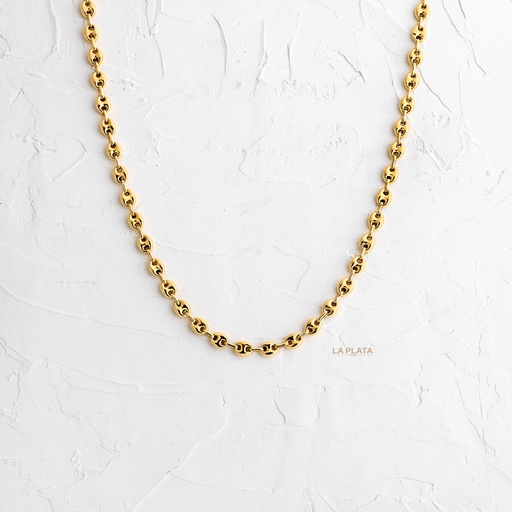 [CN25] CADENA ESLABON ORO AMARILLO