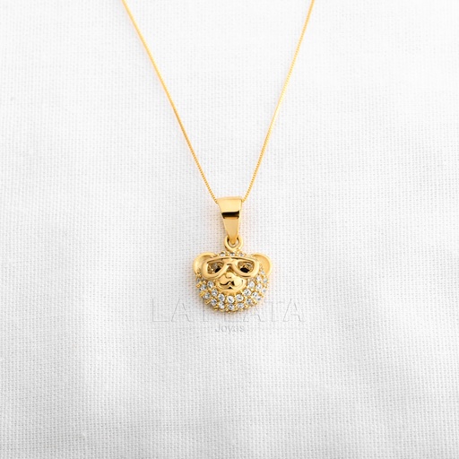 [DN1192] DIJE OSO TEDDY CIRCONADO