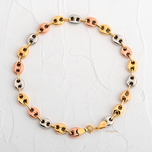 [PN125] PULSERA ESLABON ZENTELLA