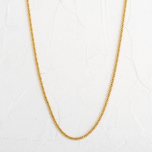 [CI180] CADENA ITALIANA TEJIDO OJO DE PERDIZ MINI 60CM