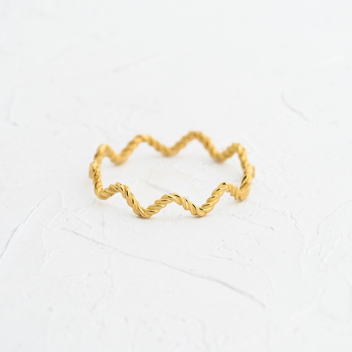 ANILLO OLAS ENCRESPADAS