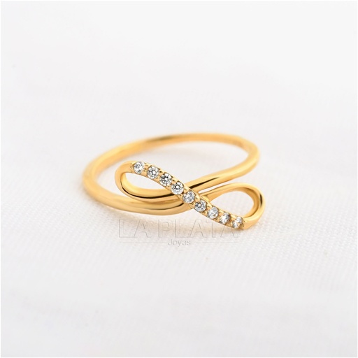 ANILLO CIRCÓN BRILLO INFINITO