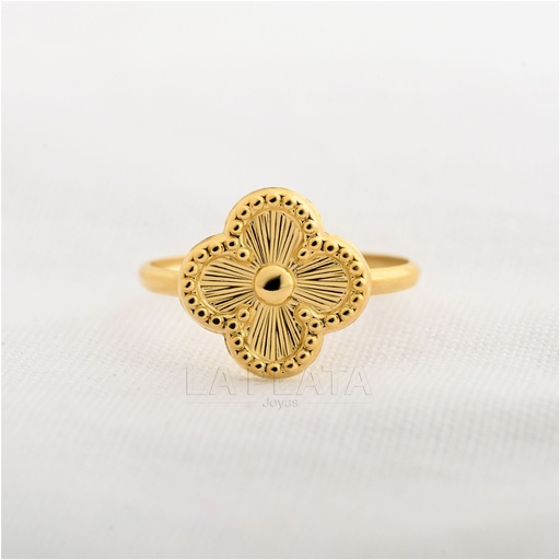 ANILLO FLOR DORADA
