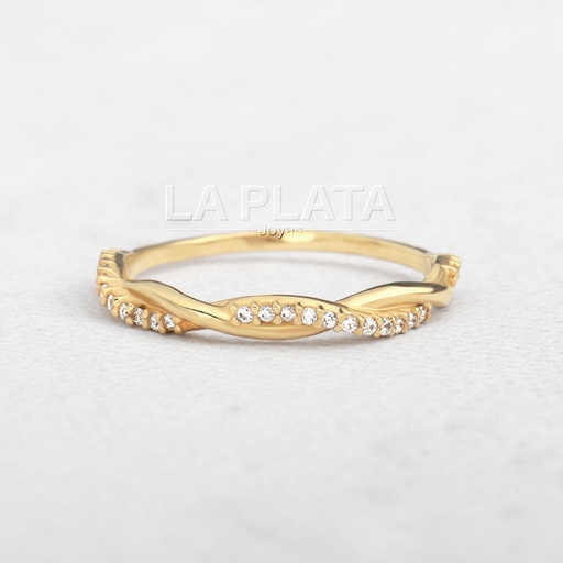 ANILLO TRENZADO ESTELAR