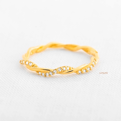 ANILLO TRENZADO ESTELAR