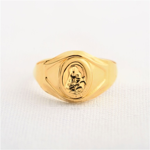 ANILLO HOMBRE DE VIRGEN DEL CARMEN