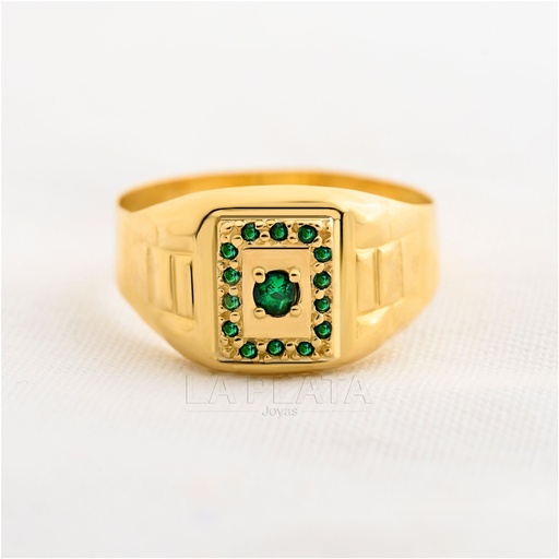 [AN1041] ANILLO HOMBRE DE CIRCONES FORTALEZA